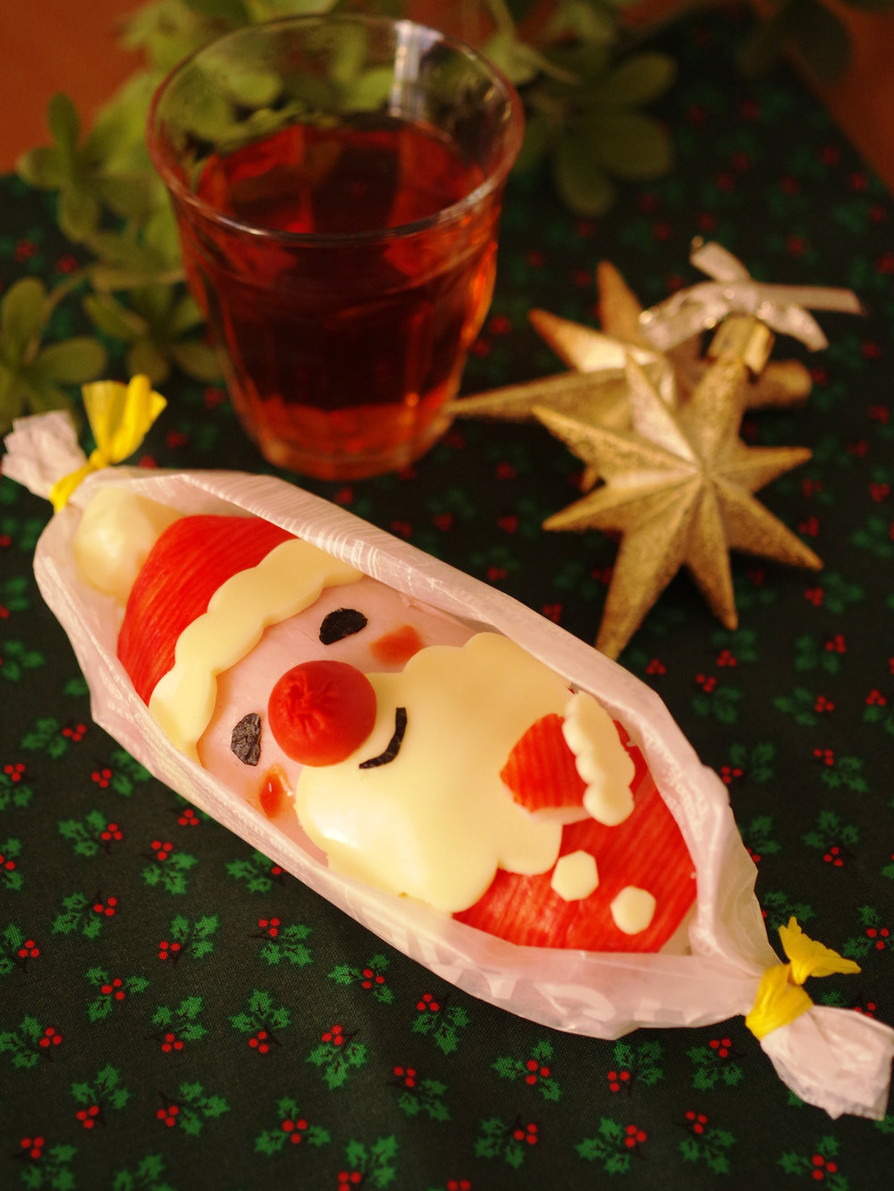 サンタのクリスマス☆スティックおにぎりの画像