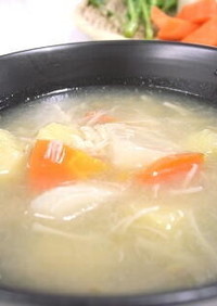 無添加◎簡単　薬膳風帆立と大根のスープ