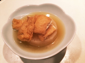 美味し〜い大根と油揚げの含め煮♡