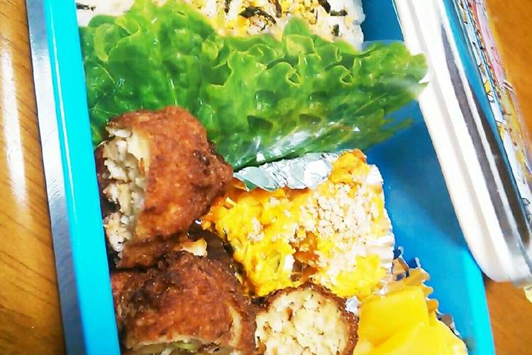 チビ冬の弁当 餃子なかみﾅｹﾞｯﾄ レシピ 作り方 By 管理栄養士こに蔵 クックパッド