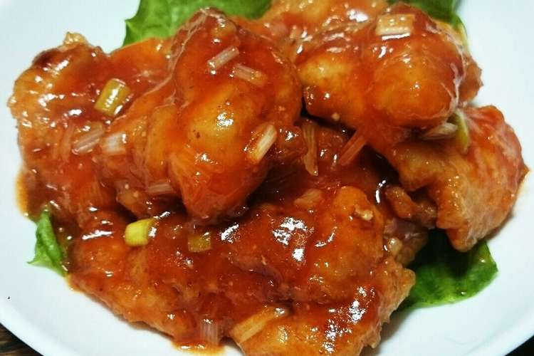 簡単 みんな大好き鶏のチリソース炒め レシピ 作り方 By いたるんのさとたん クックパッド 簡単おいしいみんなのレシピが352万品