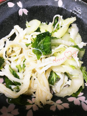 セロリ☆さきいかのおつまみの写真