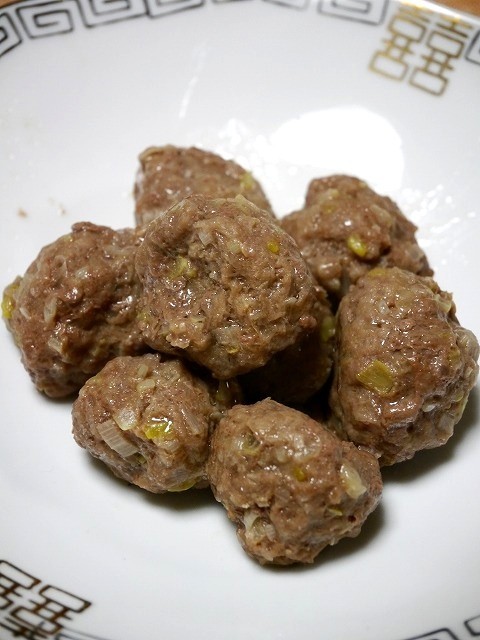 蒸牛肉丸(台湾牛肉ボール)の画像