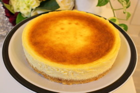 ケフィアを使ってニューヨークチーズケーキ