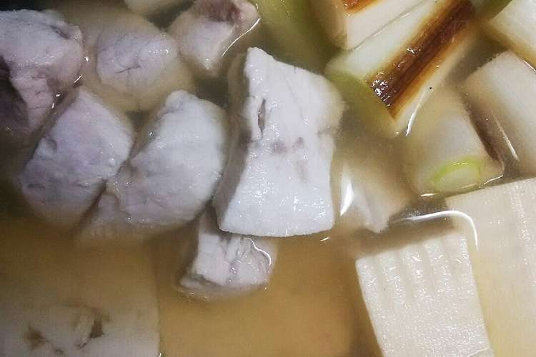 簡単 生メカジキdeねぎま風湯豆腐 レシピ 作り方 By ラスクおじさん クックパッド 簡単おいしいみんなのレシピが361万品