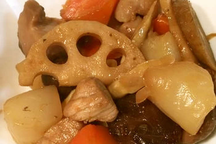 細タケノコと豚肉の筑前煮 レシピ 作り方 By 和花菜んちのごはん クックパッド 簡単おいしいみんなのレシピが349万品