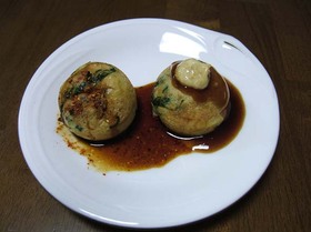はまる!ソース2種類のアレンジたこ焼き