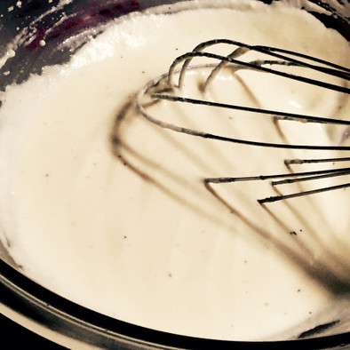 糖質制限◆グルテン粉で簡単ホワイトソースの写真