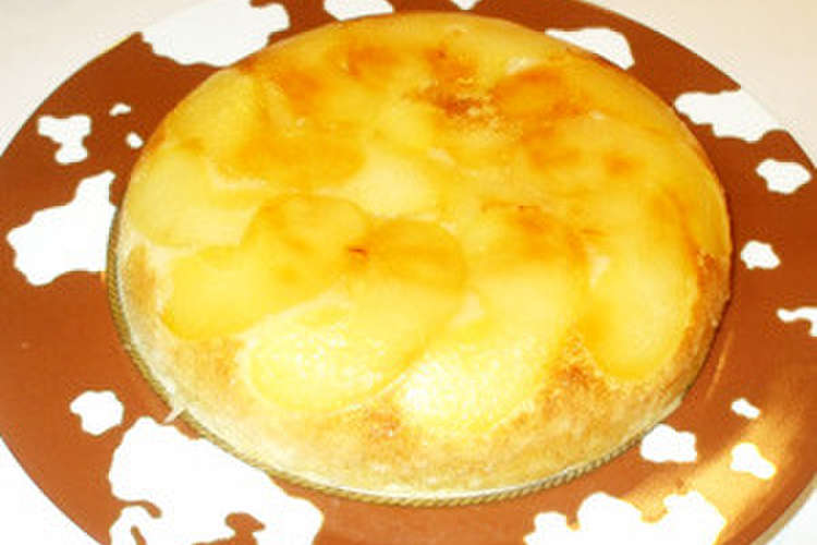 りんごコンポートとhmのケーキ デザート レシピ 作り方 By 漢方薬のタカキ大林店 クックパッド