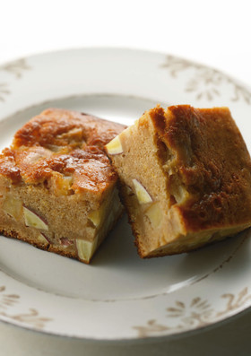 りんごとさつまいもの紅茶ケーキ