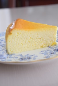 スフレチーズケーキの綺麗な切り方