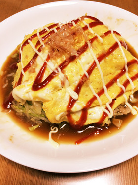 キャベツともやしのオムそば風 ダイエット