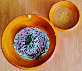 美肌になる?豆乳ナッツ蕎麦♪