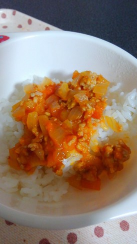 トマトたっぷりミートソース★離乳食後期~