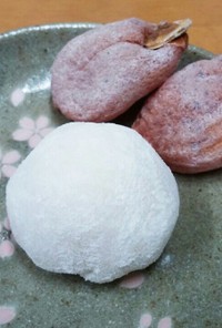 市田柿のチーズクリーム大福餅