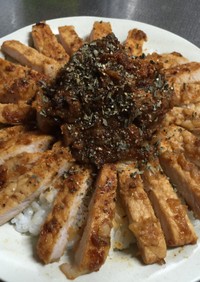 簡単ガッツリ肉飯