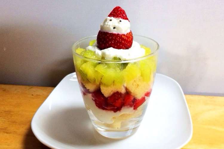 クリスマス 重ねて簡単 コップケーキ レシピ 作り方 By みちゃちゃこ クックパッド