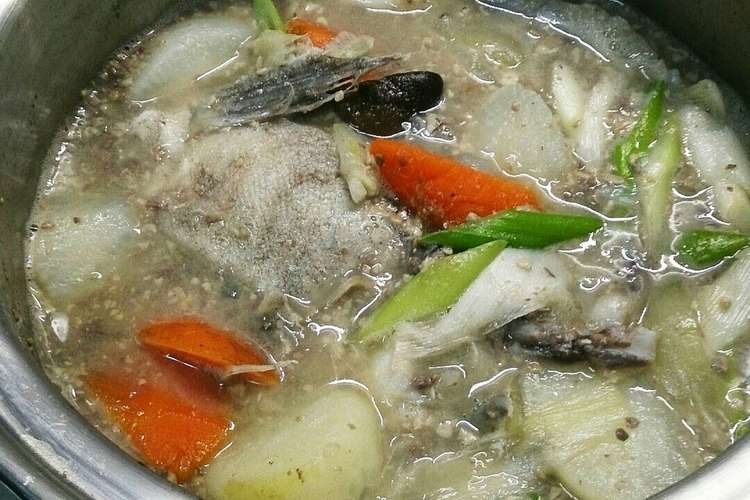 真鱈のアラ汁 冬の温ったか料理 レシピ 作り方 By Happy103 クックパッド 簡単おいしいみんなのレシピが361万品