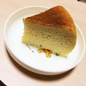 残った生クリームで炊飯器チーズケーキ♡