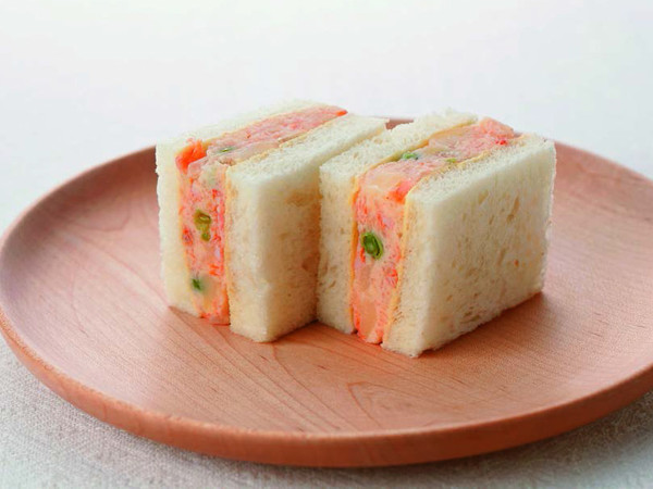 たらこと桜えびのポテトサンド