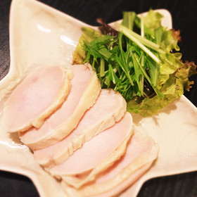 簡単すぎる☆しっとり鶏胸肉ハム