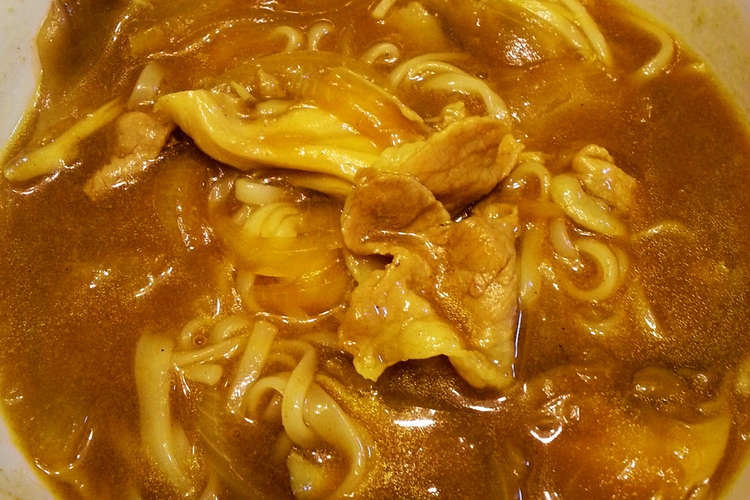 カレー粉とめんつゆで濃厚カレーうどん レシピ 作り方 By Azusa425 クックパッド 簡単おいしいみんなのレシピが352万品