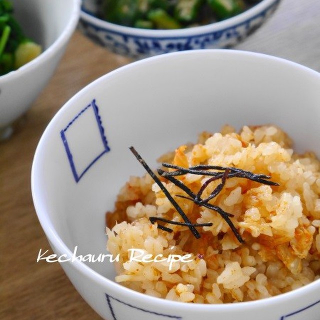 カニ風味満載な炊き込みご飯 レシピ 作り方 By ケチャ ウル クックパッド 簡単おいしいみんなのレシピが361万品