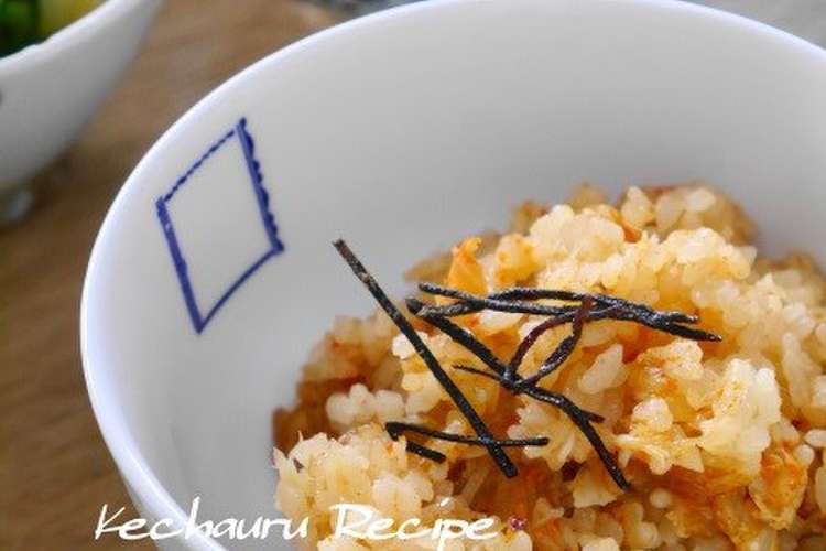 カニ風味満載な炊き込みご飯 レシピ 作り方 By ケチャ ウル クックパッド 簡単おいしいみんなのレシピが359万品