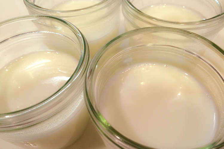 生クリーム不要簡単 とろける濃厚杏仁豆腐 レシピ 作り方 By 未来に向かう旅の途中 クックパッド 簡単おいしいみんなのレシピが352万品