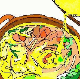 生鮭と白菜の柳川風の画像