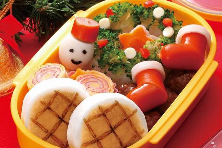 簡単かわいい クリスマスのお弁当 レシピ 作り方 By 一正蒲鉾株式会社 クックパッド 簡単おいしいみんなのレシピが350万品