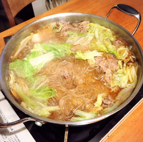 簡単♪美味しいすき焼き風鍋〜