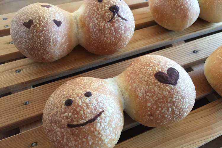 バレンタインに ちぎり双子チョコパン レシピ 作り方 By Fieldbread クックパッド 簡単おいしいみんなのレシピが352万品