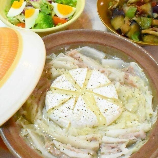 ☆豚バラと白菜のカマンベールチーズ鍋の画像