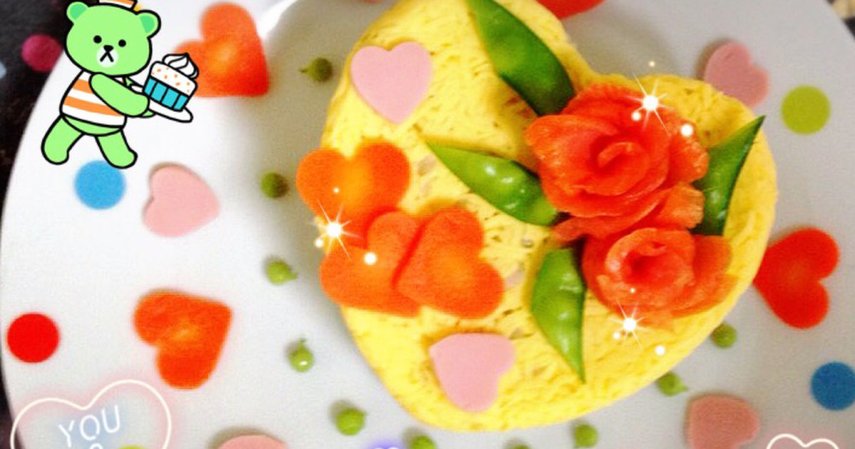 簡単可愛い ちらし寿司ケーキ レシピ 作り方 By ちえっちょママ クックパッド 簡単おいしいみんなのレシピが351万品