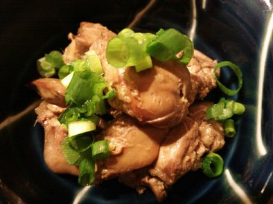 簡単☆鶏レバーの生姜煮の写真