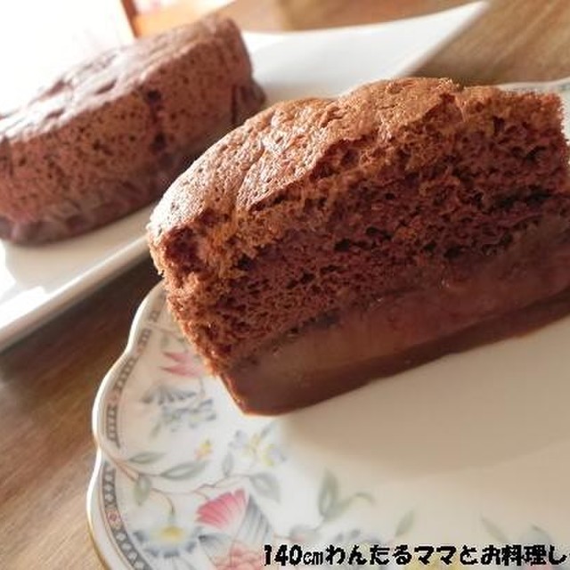魔法のケーキ チョコレートマジックケーキ レシピ 作り方 By 140 わんたるママ クックパッド
