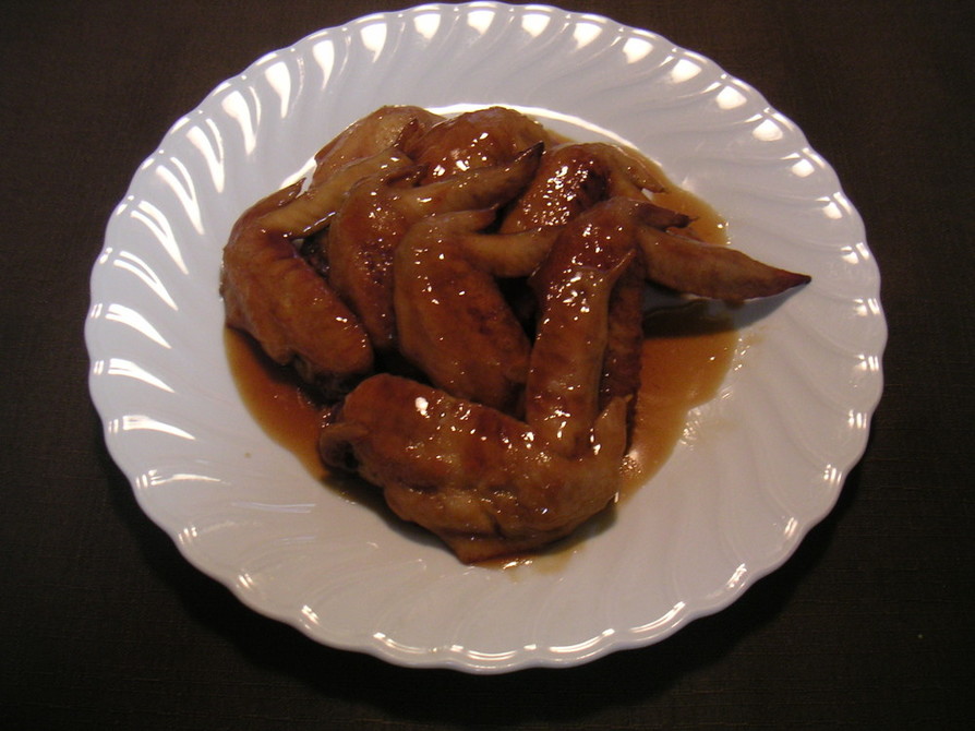 鶏手羽先の中華風煮の画像