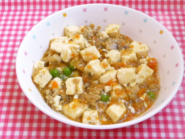 豆腐のカレー煮・保育園給食の画像