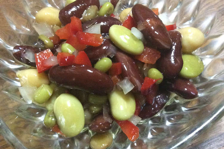 ひよこ豆とレンズ豆の豆いっぱいサラダ レシピ 作り方 By Gen96cat クックパッド 簡単おいしいみんなのレシピが352万品