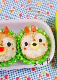 みんなが作ってる キャラ弁 チップとデールのレシピ クックパッド 簡単おいしいみんなのレシピが366万品