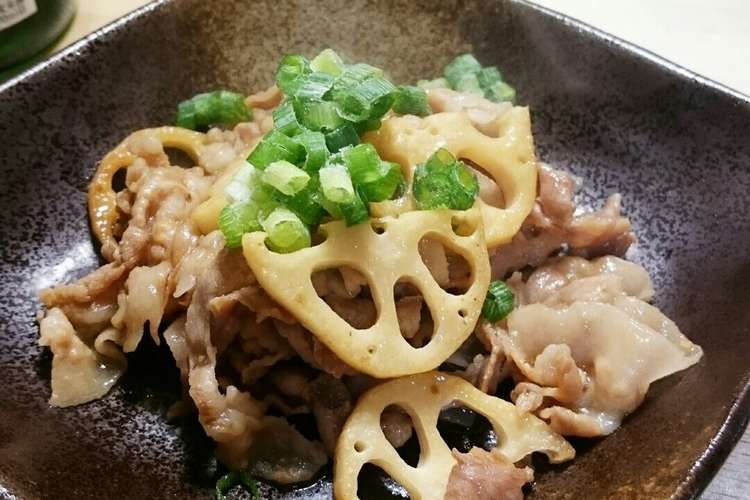 簡単 豚バラ切り落とし肉と蓮根の甘辛炒め レシピ 作り方 By ハル ヒナタ クックパッド 簡単おいしいみんなのレシピが352万品