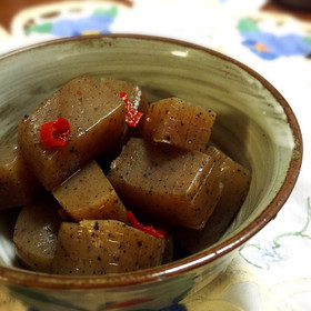 ダイエットにも♪超簡単!旨辛こんにゃく煮