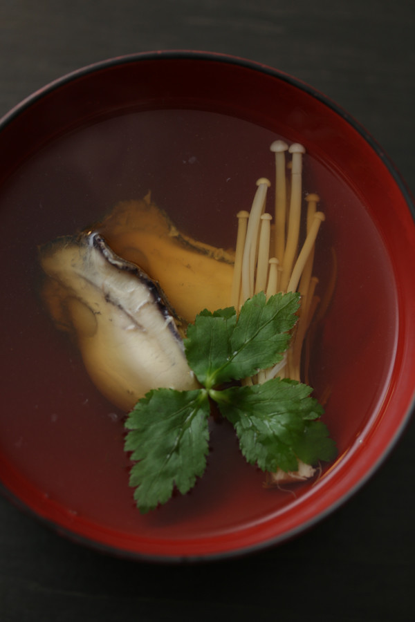 天然だしパックで作る 牡蠣のお吸い物の画像