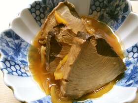 簡単♪和食のおかずに! 鰹の柚子煮込み♪