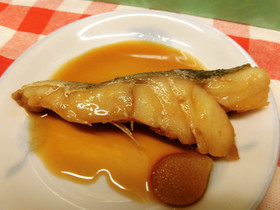 煮崩れしにくい真鱈の煮付け♪