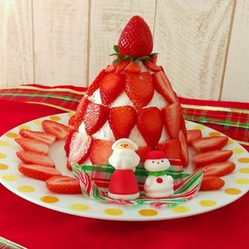 材料3つ★簡単★15分でツリーケーキ