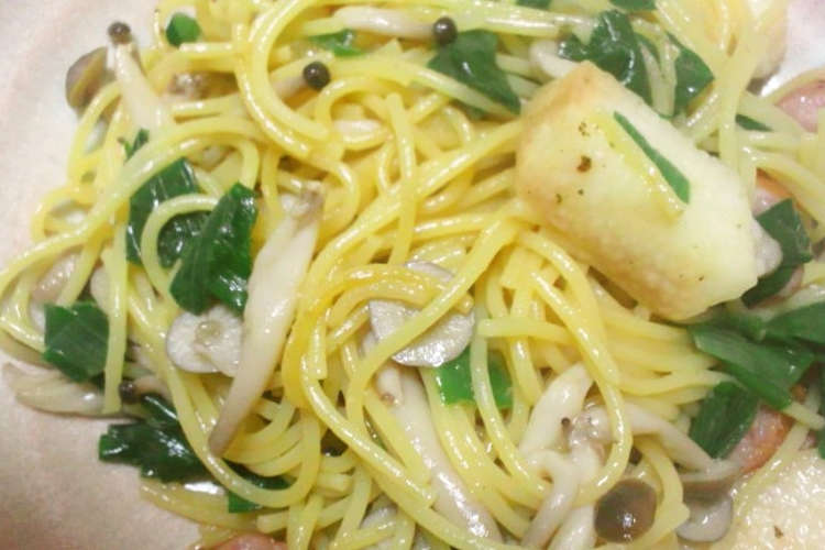 簡単 時短 和風パスタ フライパンのみ レシピ 作り方 By ぺいのキッチン クックパッド 簡単おいしいみんなのレシピが375万品