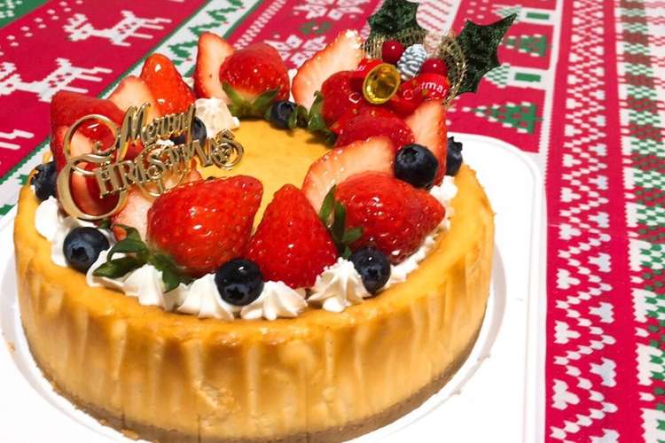 クリスマス簡単チーズケーキ レシピ 作り方 By ｓｈｉｉ ｍａｍａ クックパッド