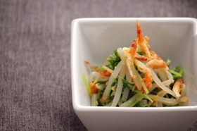 もやしと豆苗のナムル